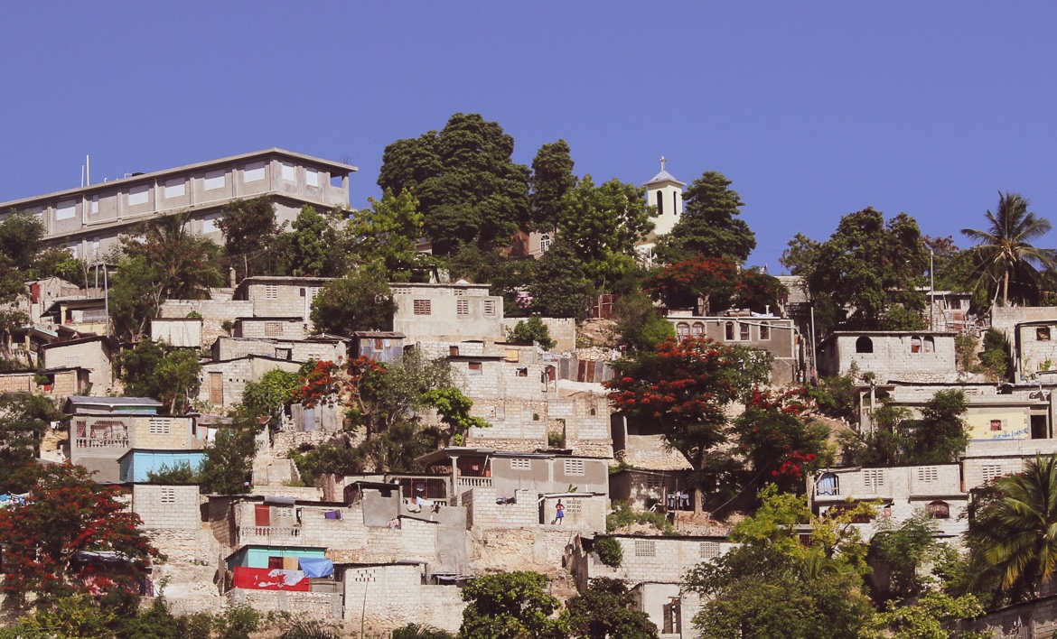 Haitian Homes on a Hill
